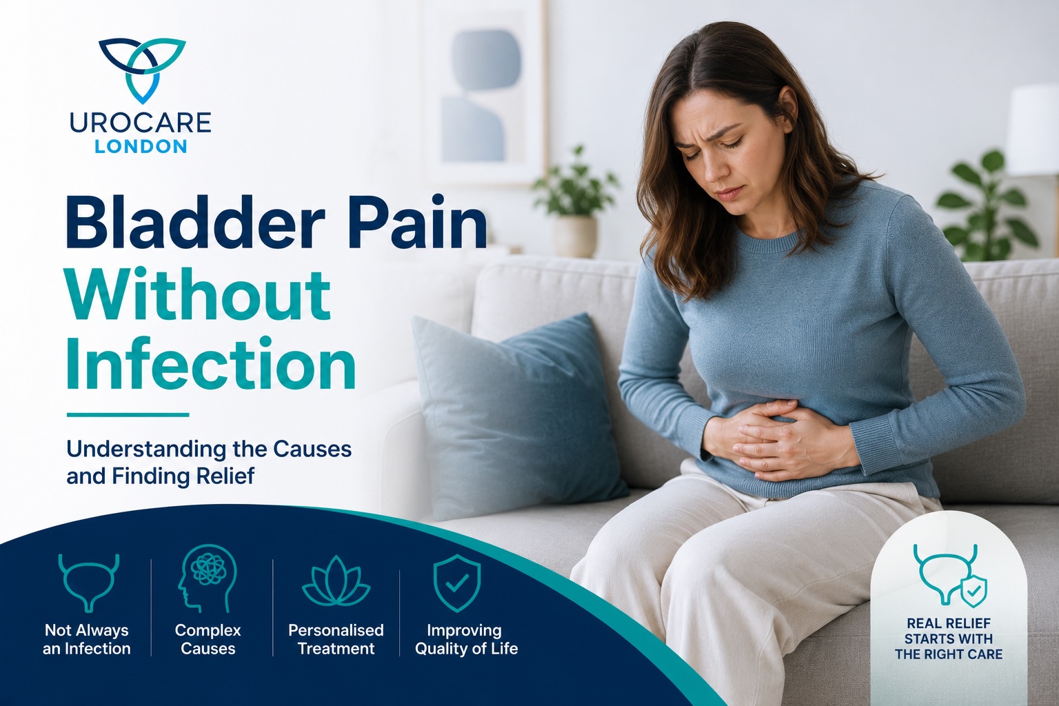 bladder pain without infection -- Mr Maneesh Ghei consultant urologist London