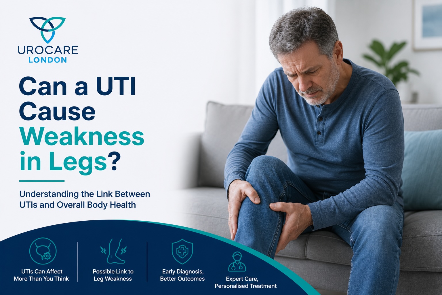 can a UTI cause weakness in legs -- Mr Maneesh Ghei consultant urologist London