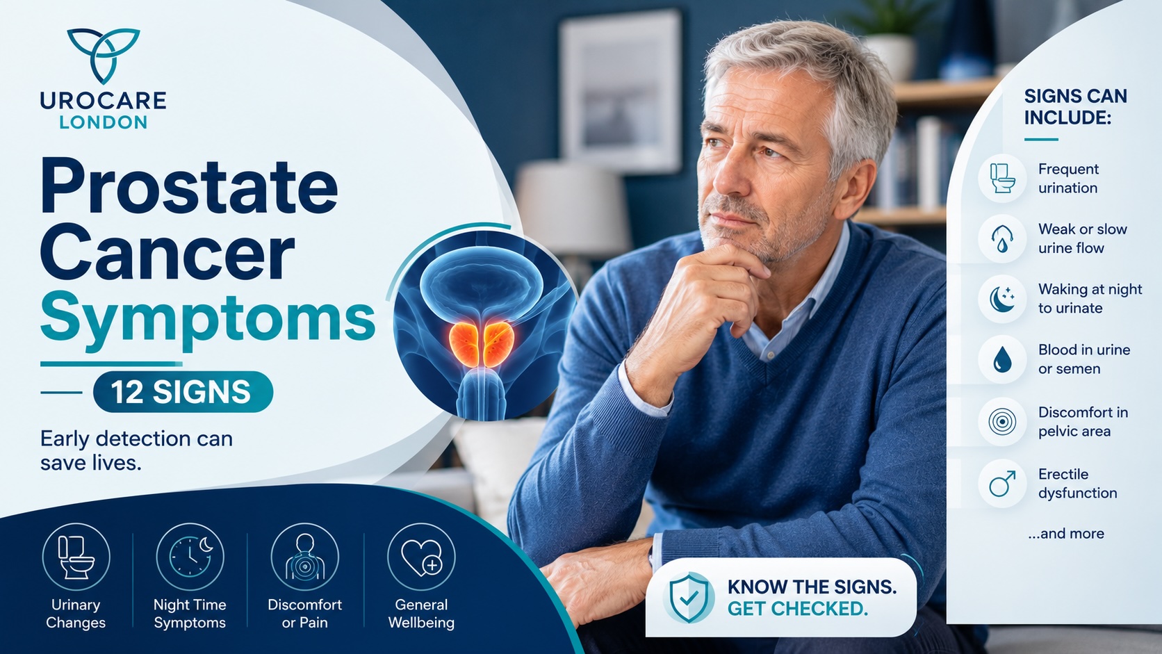 prostate cancer symptoms - Mr Maneesh Ghei consultant urologist London