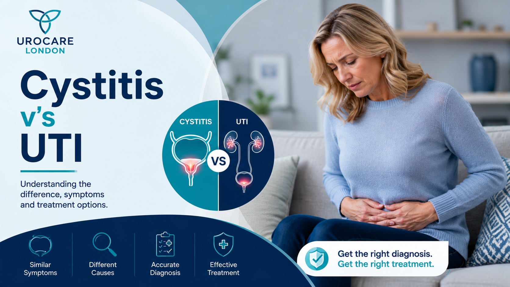 difference between cystitis and a uti - Mr Maneesh Ghei consultant urologist London